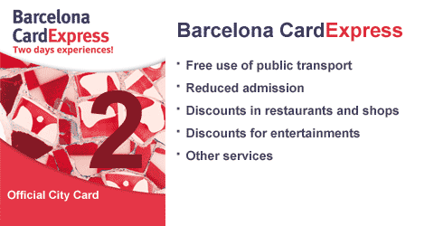 Barcelona Card Express - Services for 2 days